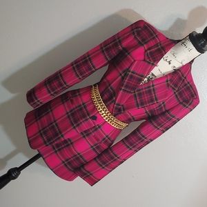 PINK,  GREEN, YELLOW MULTI COLOR BLAZER